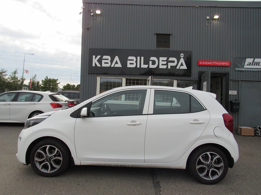 Kia Picanto 1.0 MPI GLS 67hk Euro6 Lågmil Backkamera 0%Ränta