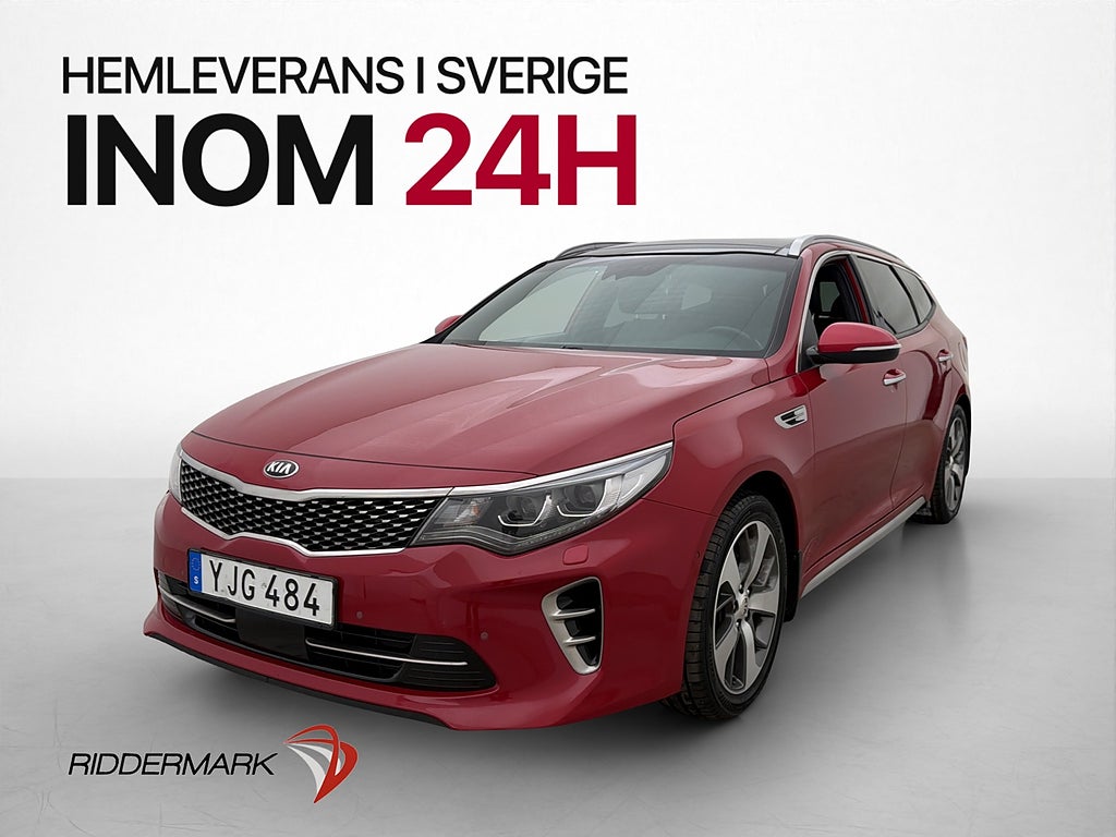 Kia Optima 1.7 VGT GT-Line Pano H/K Skinn Kamera Navi Drag