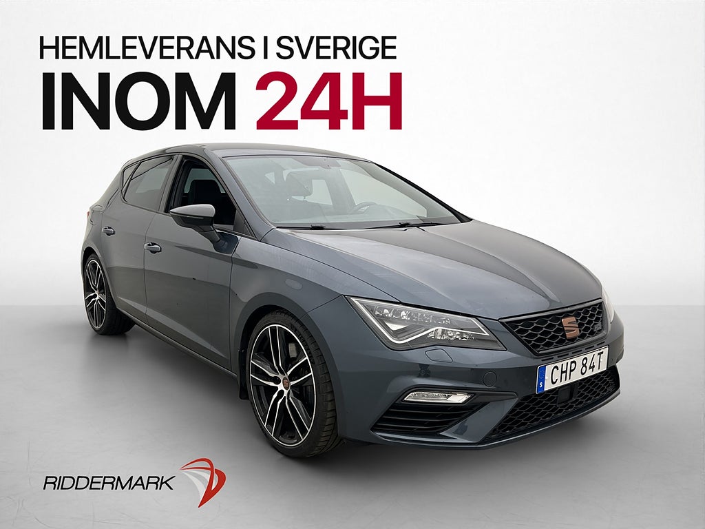 Seat Leon TSI 290hk Cupra Cockpit Beats Sensorer CarPlay