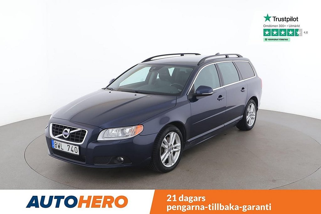 Volvo V70 D4 AWD Geartronic Momentum / Dragkrok, VOC, 163 HK