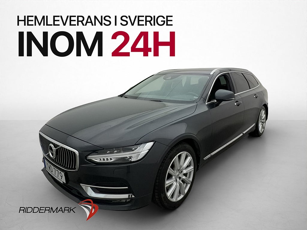 Volvo V90 D5 AWD 235hk Inscription Navi Skinn D-Värm Drag