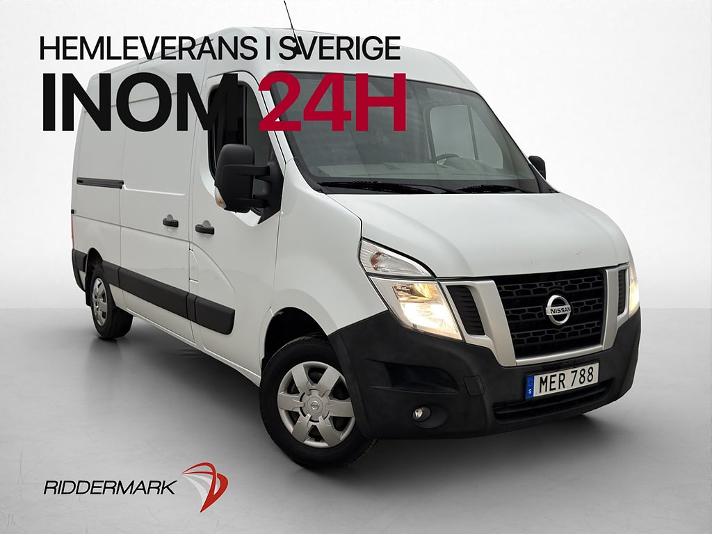 Nissan nv400 L2H2 2.3dCi Värmare PDC Drag 3-Sits Farthållare