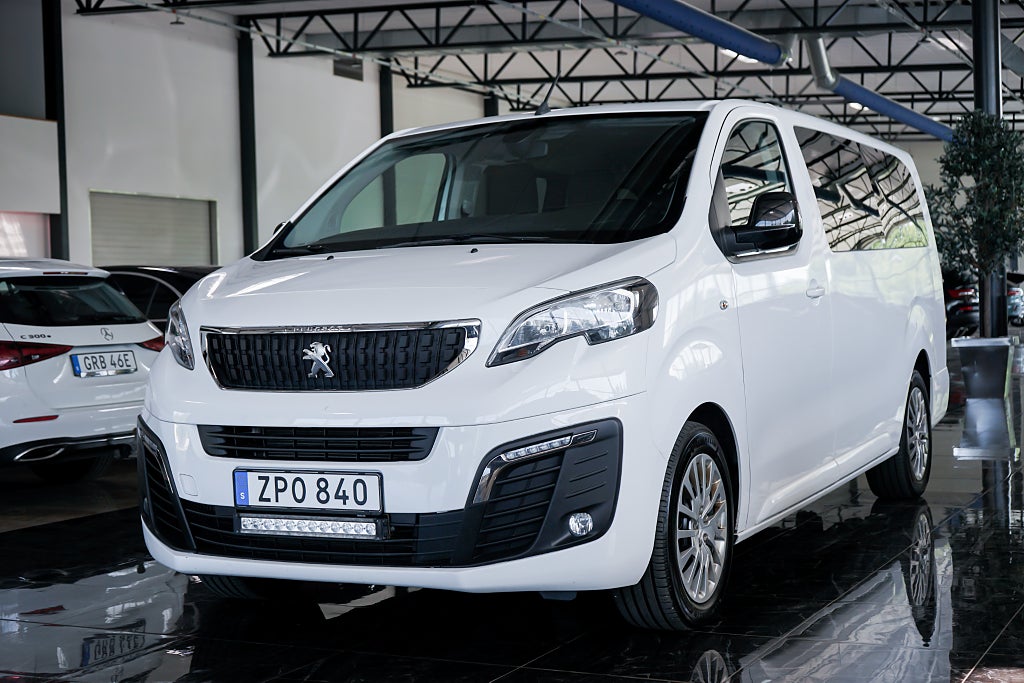 Peugeot Traveller 2.0 BlueHDi AUT Euro 6 9-Sits Lång Drag 