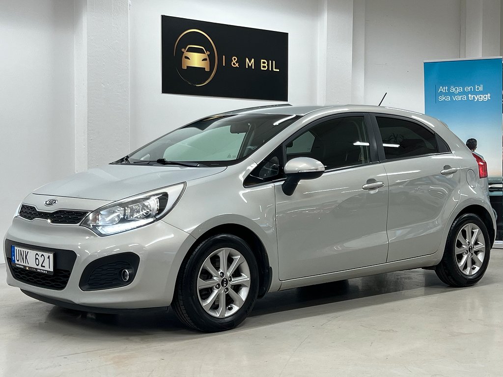 Kia Rio 5-dörrar 1.4 CVVT GLS/ Nybesiktad/ 