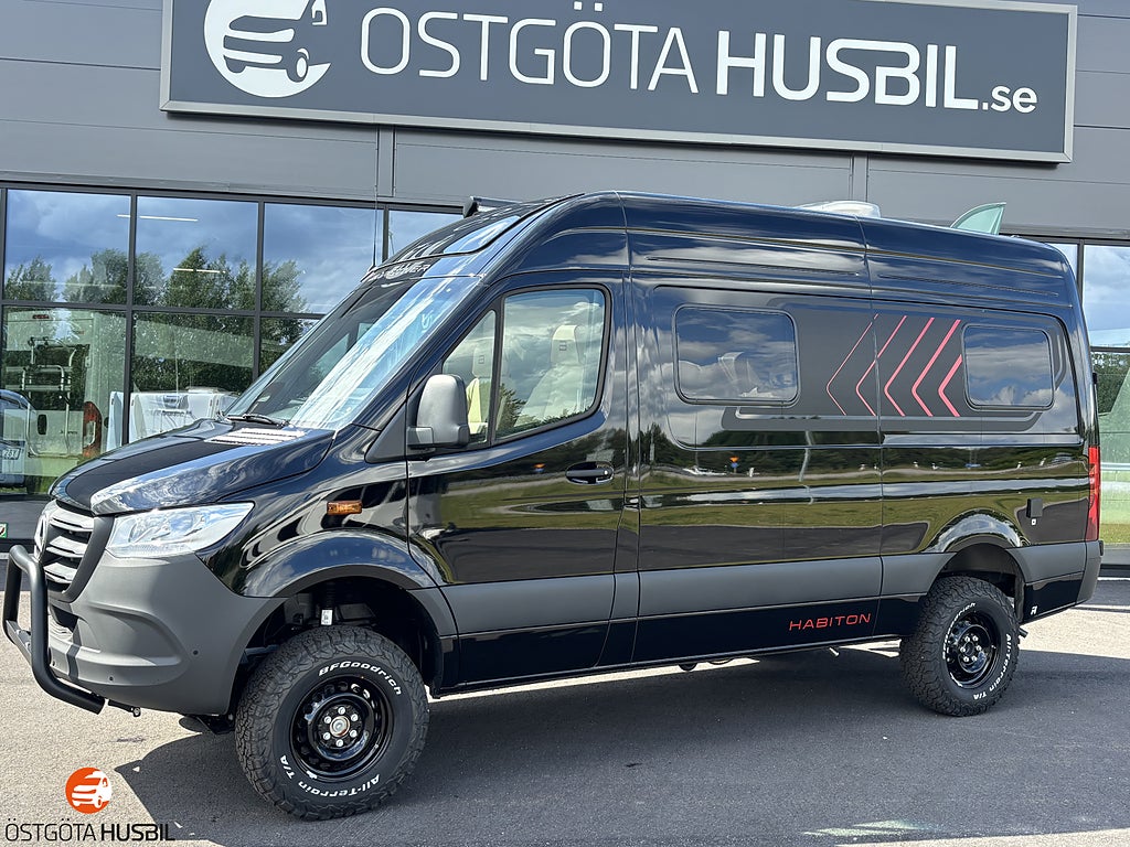 Bürstner Habiton HMX 6.0 4WD och långbäddar.