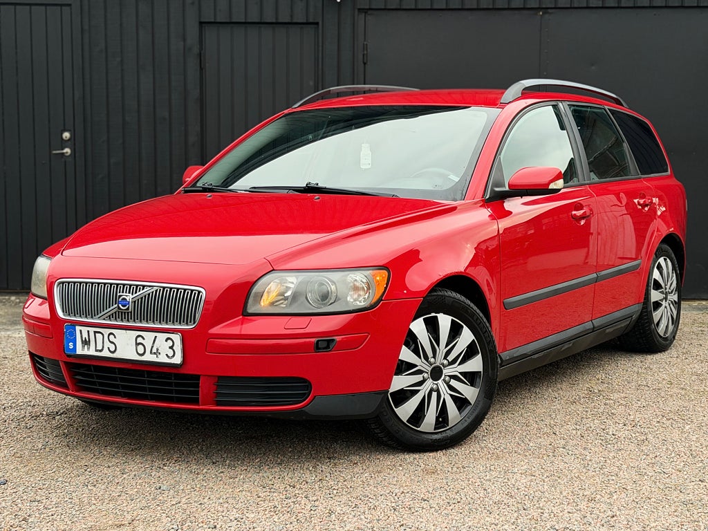 Volvo V50 2.4 Nybesiktigad, Dragkrok ##SÅLD-SÅLD-SÅLD ##