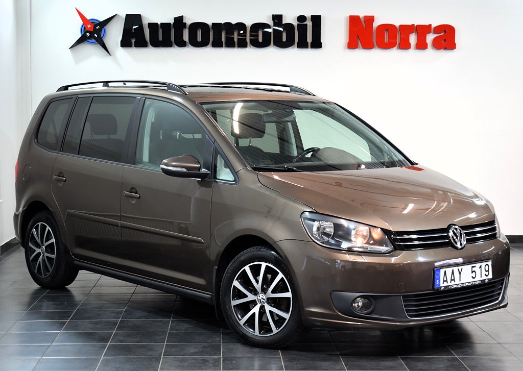 Volkswagen Touran 7-sits 1.6 TDI Masters B-kamera/Pano/Drag