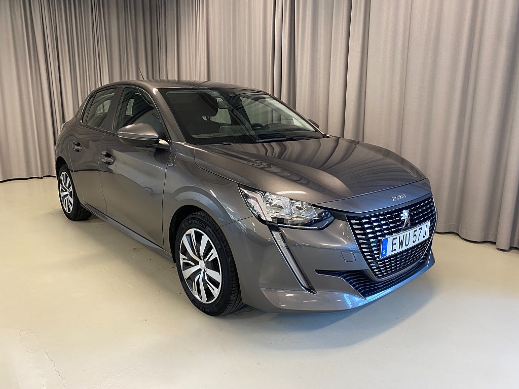 Peugeot 208 Active 100hk Manuell. CarPlay, 