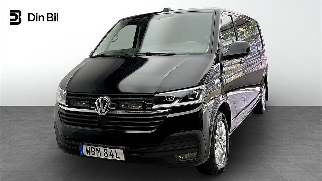 Volkswagen Transporter T6 Skåp lång hjulbas TDI 150 DSG/Drag/Värmare/Läder/Nav/Drivepak