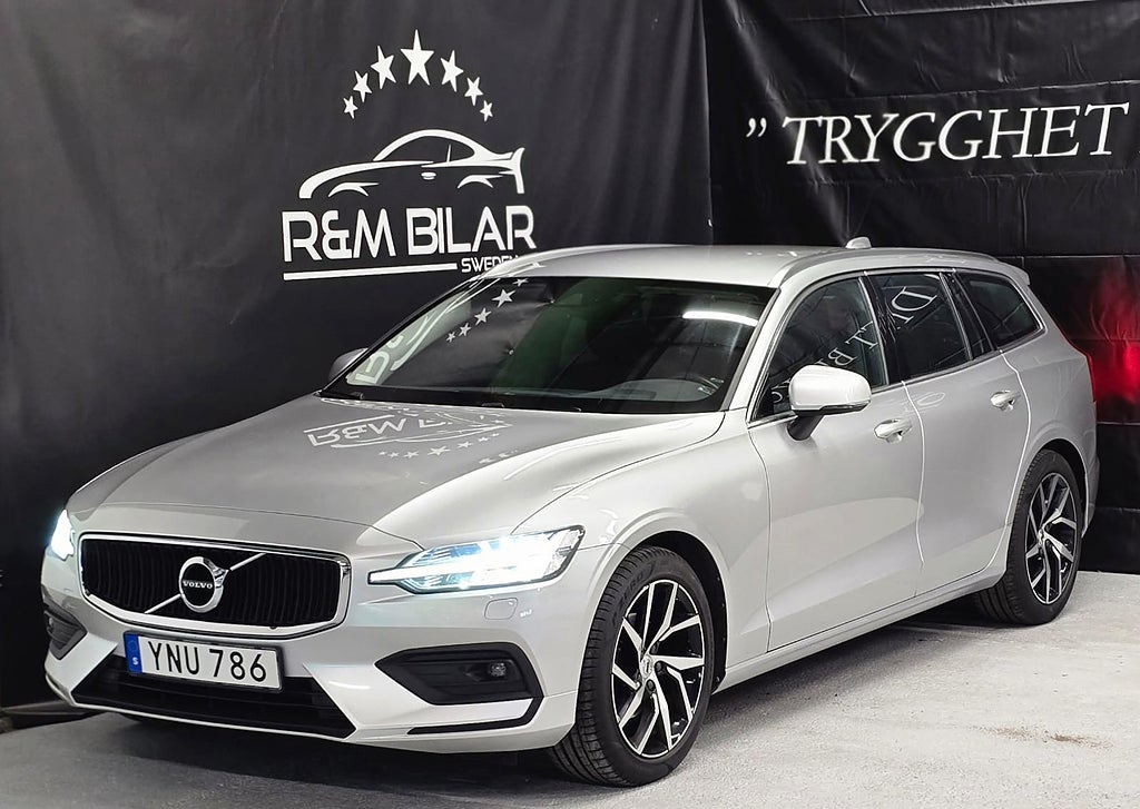 Volvo V60 D4, Få-ägare, Drag, B-kam, CarPlay, Navi, Ny Serv/Bes!!