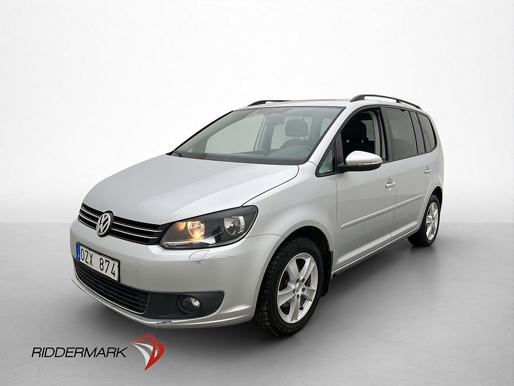 Volkswagen Touran 1.6 TDI 105hk 7-Sits Pano Dragkrok