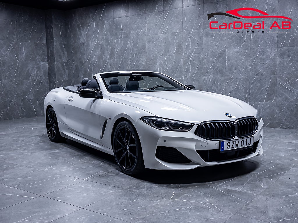 BMW 840d d xDrive Convertible M Sport B&W Värmare 360° Navi 