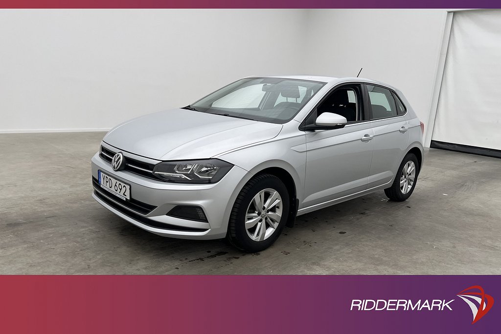 Volkswagen Polo 1.0 TSI 95hk Bluetooth 0.54L/Mil Lågskatt