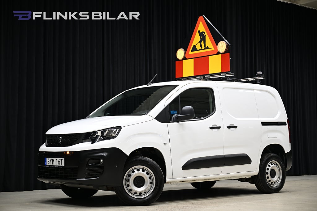 Peugeot Partner 4x4 130HK Servicebil|Inredd|Dubbeldörr|Lågmil|lLeasbar