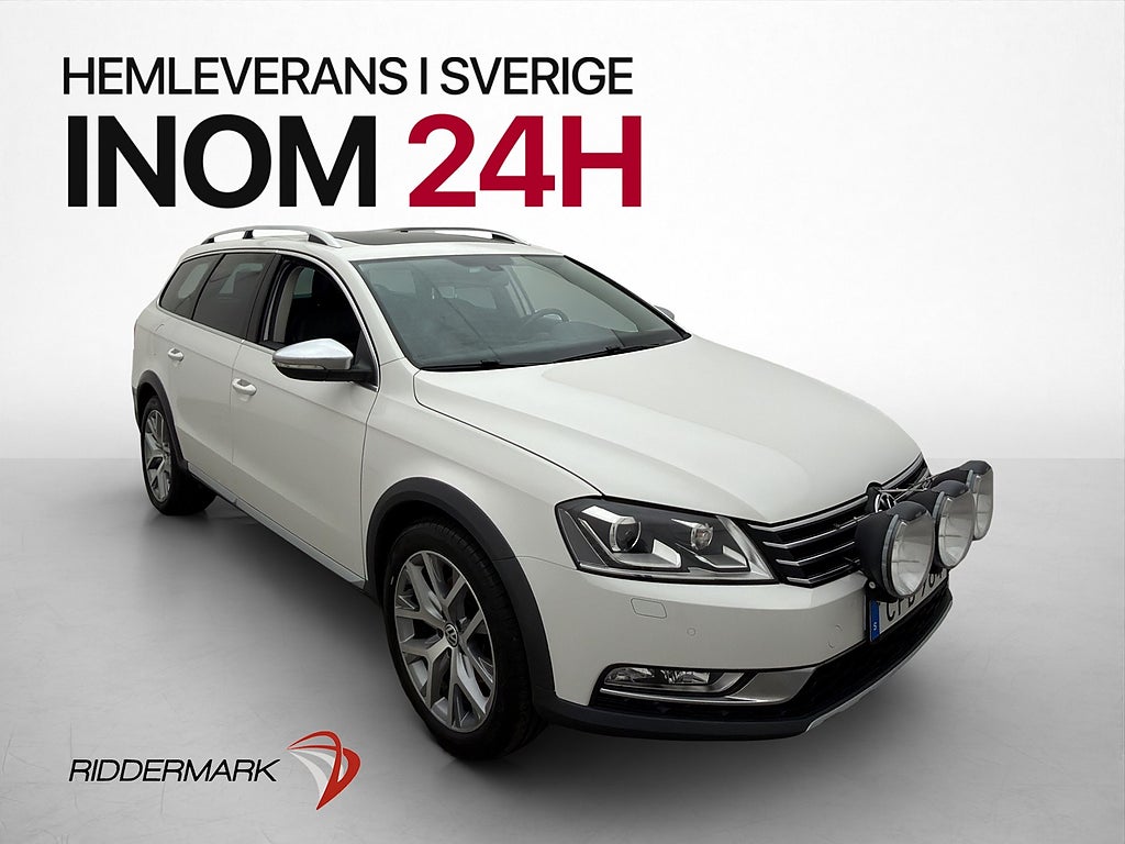 Volkswagen Passat Alltrack 2.0 177hk 4M Pano Värmare Drag