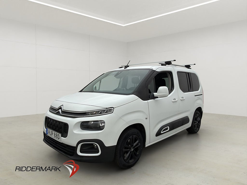 Citroën Berlingo Multispace Värmare Kamera Dragkrok CARPLAY