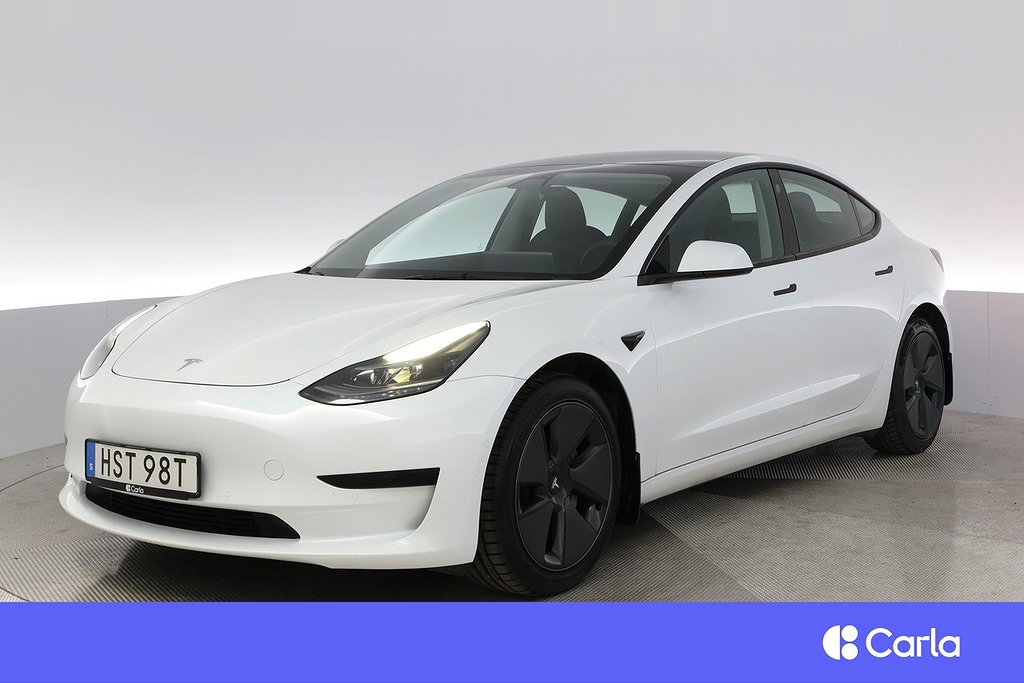 Tesla Model 3 Standard Range Plus Refresh AP Pano Drag VHjul