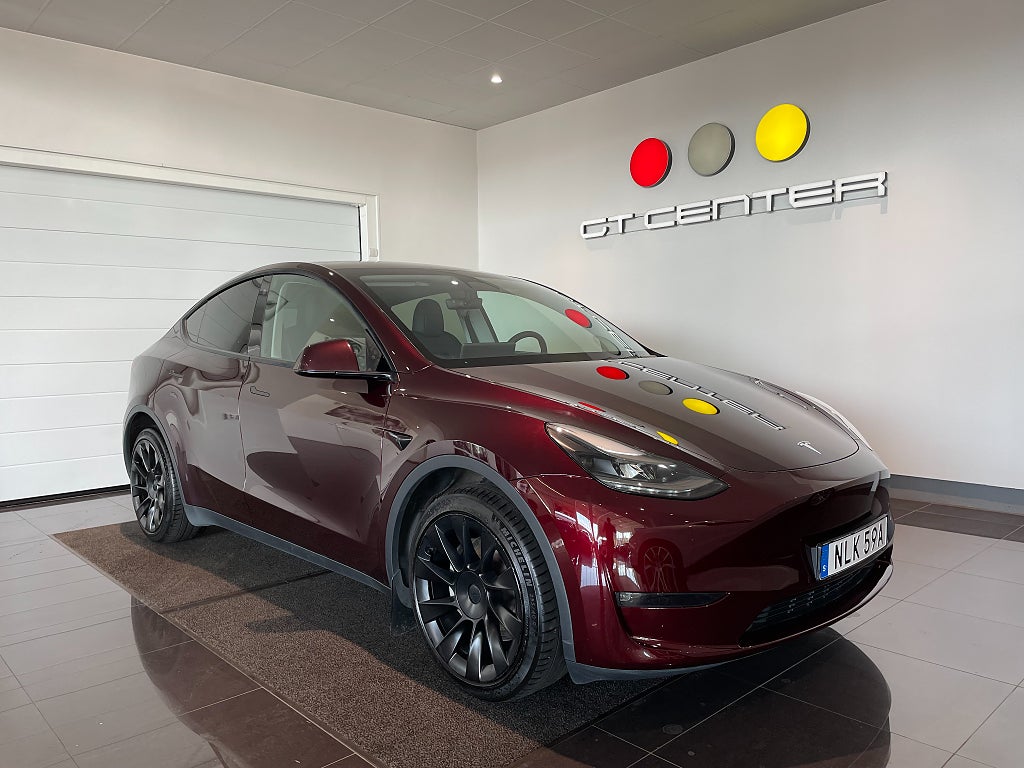 Tesla Model Y Long Range AWD Momsbil/Företagsleasebar Dragkrok
