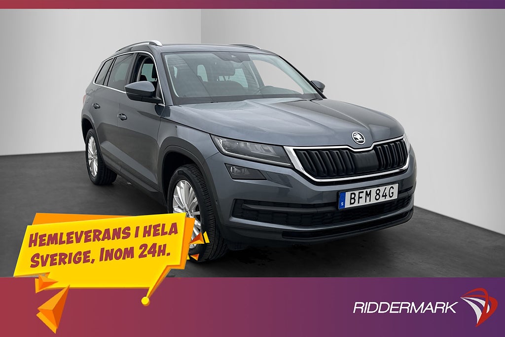 Skoda Kodiaq 2.0 TSI 4x4 Cockpit Värm Canton 7-Sits Dragkrok