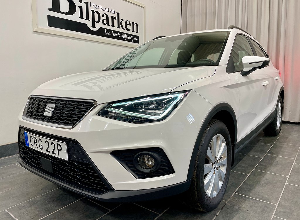 Seat Arona 1.0 TSI Euro 6 95hk CARPLAY / MOTORVÄRMARE / MOMS