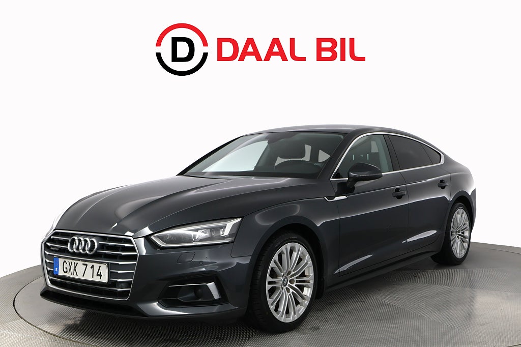 Audi A5 SB 2.0 TDI QUATTRO 190HK PROLINE DRAG P-VÄRM B-KAMERA