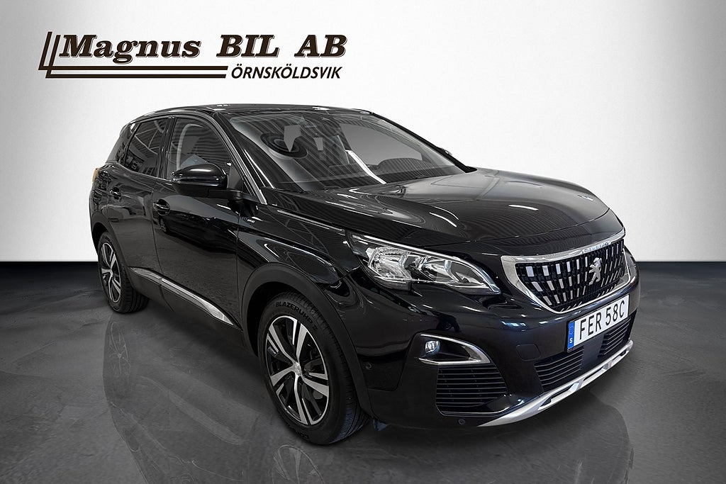 Peugeot 3008 HYBRID 224Hk Automat Navi V-hjul Drag Halvskinn miniatyr 3