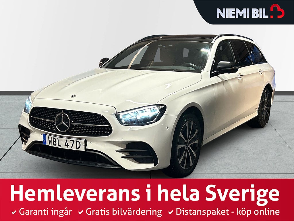Mercedes-Benz E 300 T de 4MATIC 9G AMG Line MOMS/Pano/360/Adap.Fhåll/SoV