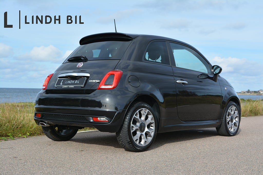 Fiat 500 HYBRID MHEV 70HK 6VX SPORT EDITION APPLECARPLAY 3000MIL