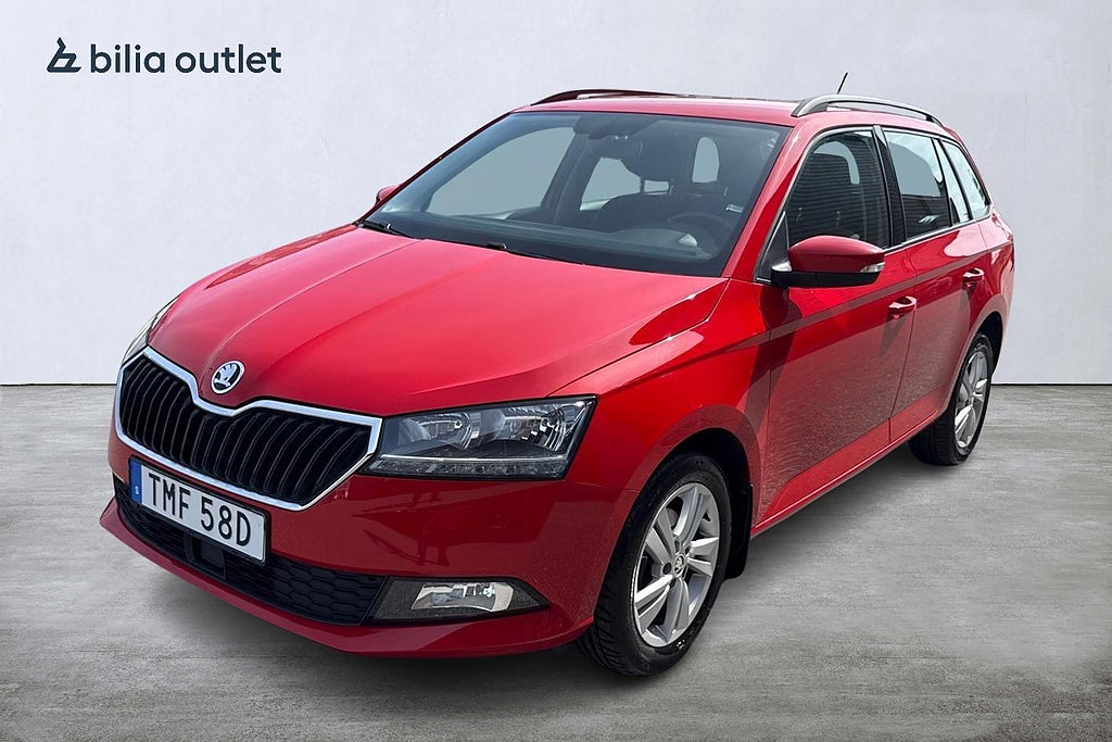 Skoda Fabia Kombi 1.0 TSI Style 95hk Senssorer Nyservad!