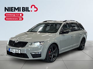Skoda Octavia Kombi 2.0 TDI 4×4 RS S&V-hjul/Carplay/Drag/Canton/Skinn – bild 1