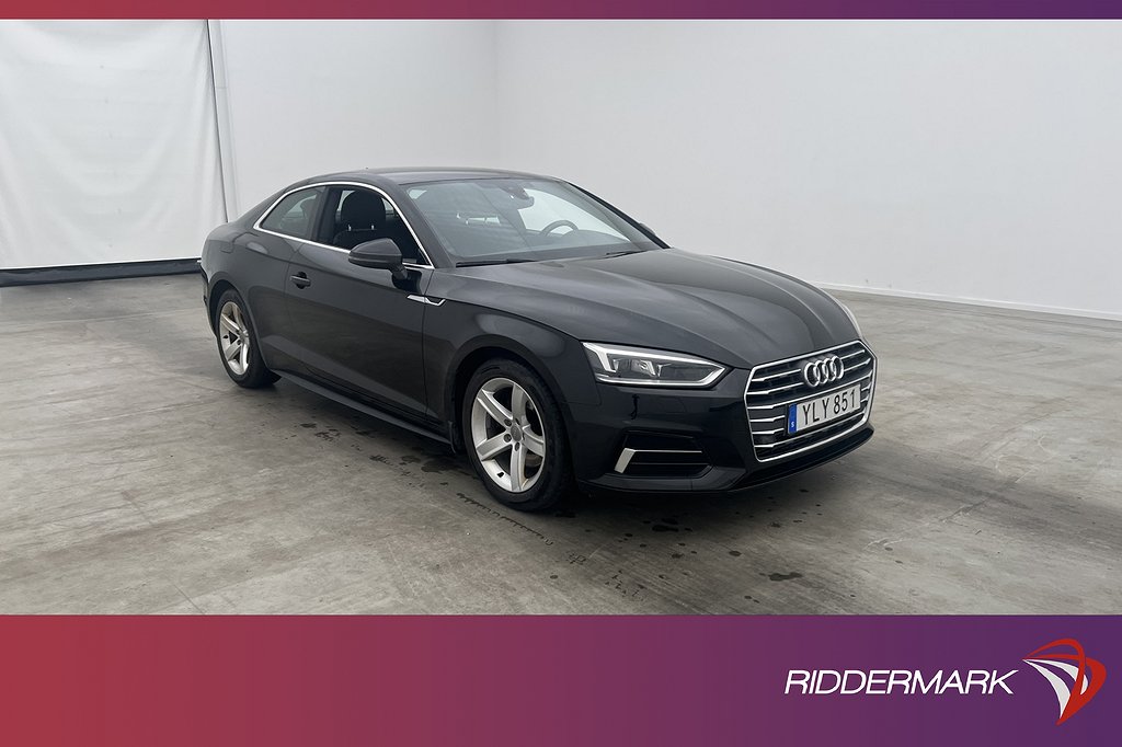 Audi A5 Coupé 2.0 TFSI 190hk Proline Sensorer 0,53L/Mil