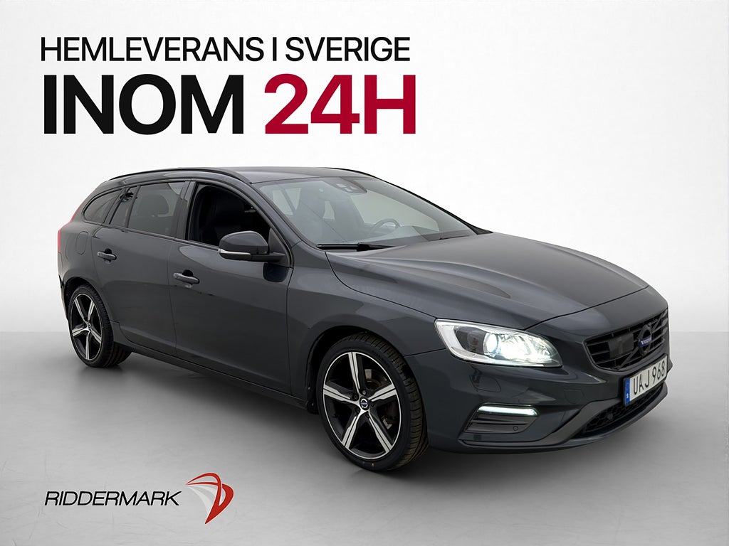 Volvo V60 D3 R-Design Värmare Navi Rattvärme Adap-fart BLIS
