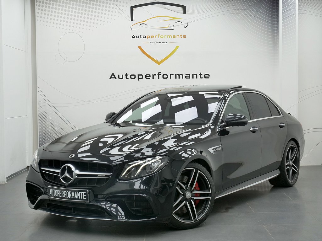 Mercedes-Benz AMG E 63 S 4MATIC+ Pano HuD Bure Kolfiber 612hk