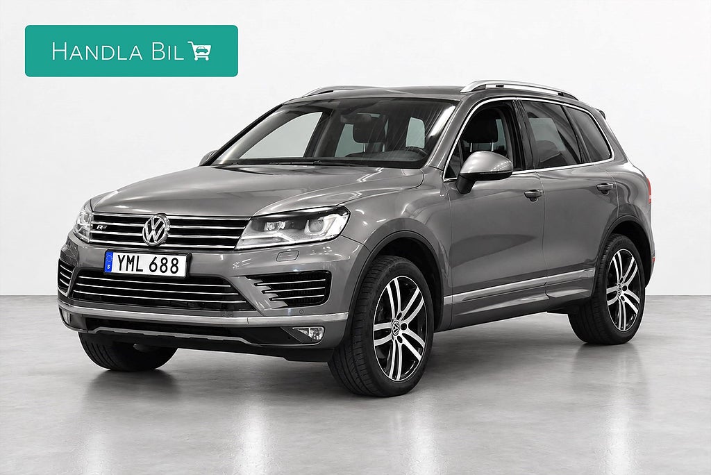 Volkswagen Touareg 3.0 V6 TDI 4M R-line D-värm Skinn B-kam Drag SoV