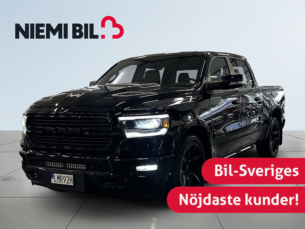 RAM 1500 5.7 V8 HEMI E85 Laramie NIGHT S&V-hjul/Pano/H&K/MOMS