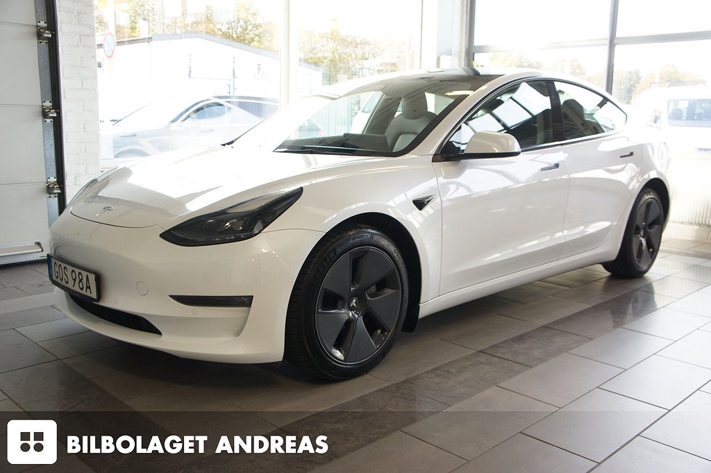 Tesla Model 3 Long Range AWD 440HK Uppgraderad Autopilot