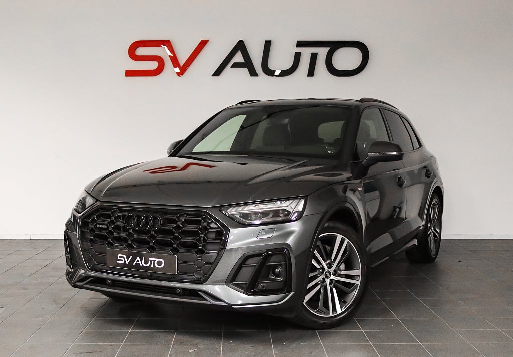 Audi Q5 55 TFSI e Quattro S-Line Evolution B&O Cockpit Luftfjädring Drag