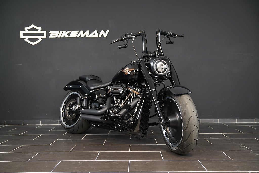 Harley-Davidson Fat Boy Anniversery Vance & Hines Short Shots