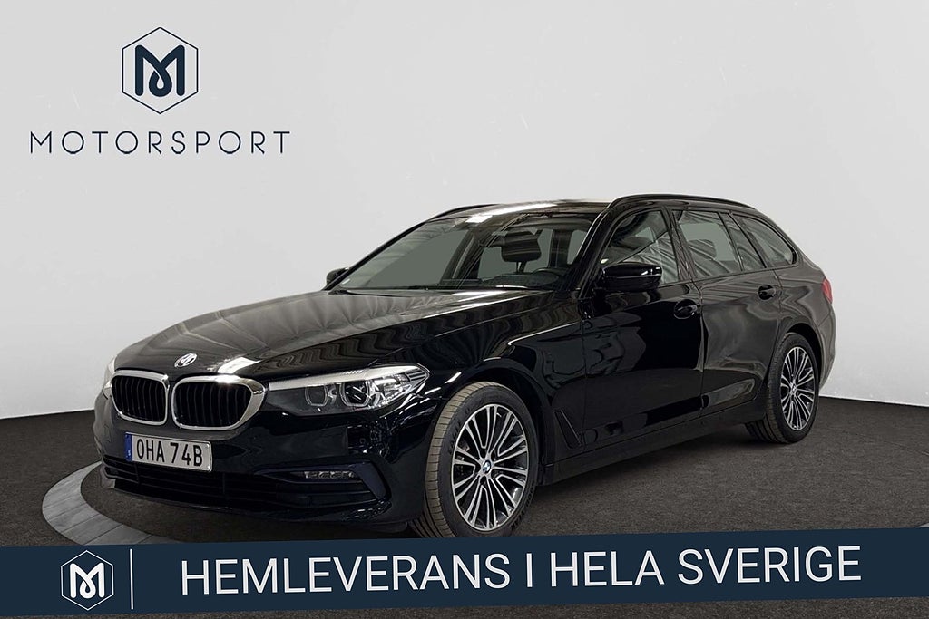 BMW 520d Touring Aut Sport line 190hk Navigation Dragkrok Apple
