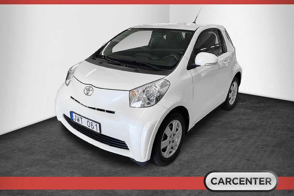 Toyota iQ 1.0 VVT-i Euro 4/Låg skatt/2-Ägare/Ny servad