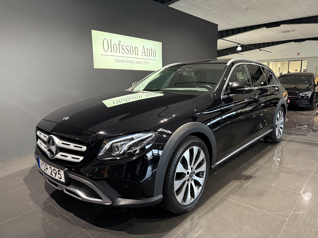 Mercedes-Benz E 220 d All-Terrain 4m Läder Glastak Widscreen 