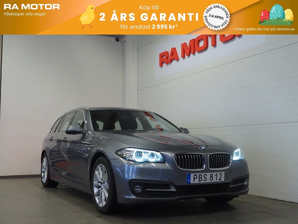 BMW 520d xDrive Touring Steptronic M-Ratt Skinn Dragkrok PDC 2017