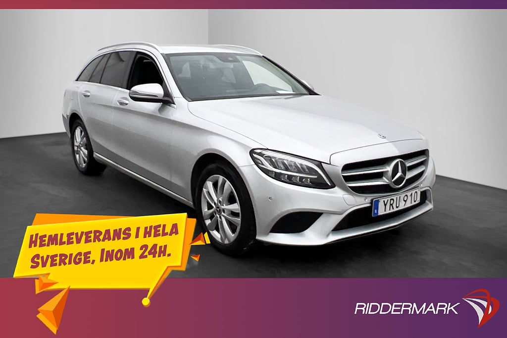 Mercedes-Benz C 220 T d Kamera Navi Farthållare Drag