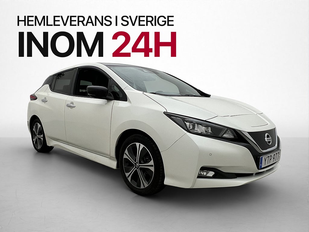 Nissan Leaf 40 kWh 150hk Tekna BOSE 360° Navi Rattvärme