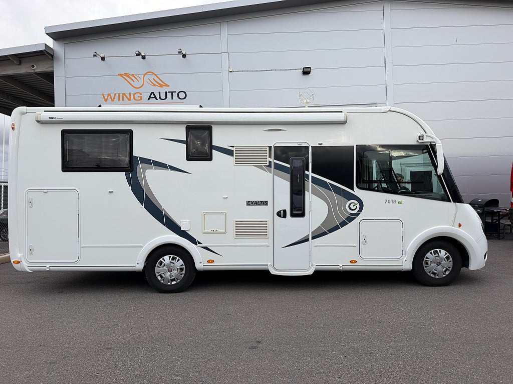 Chausson Exaltis 7018 EB (150HK Automat) Queensbed! Stort garage!