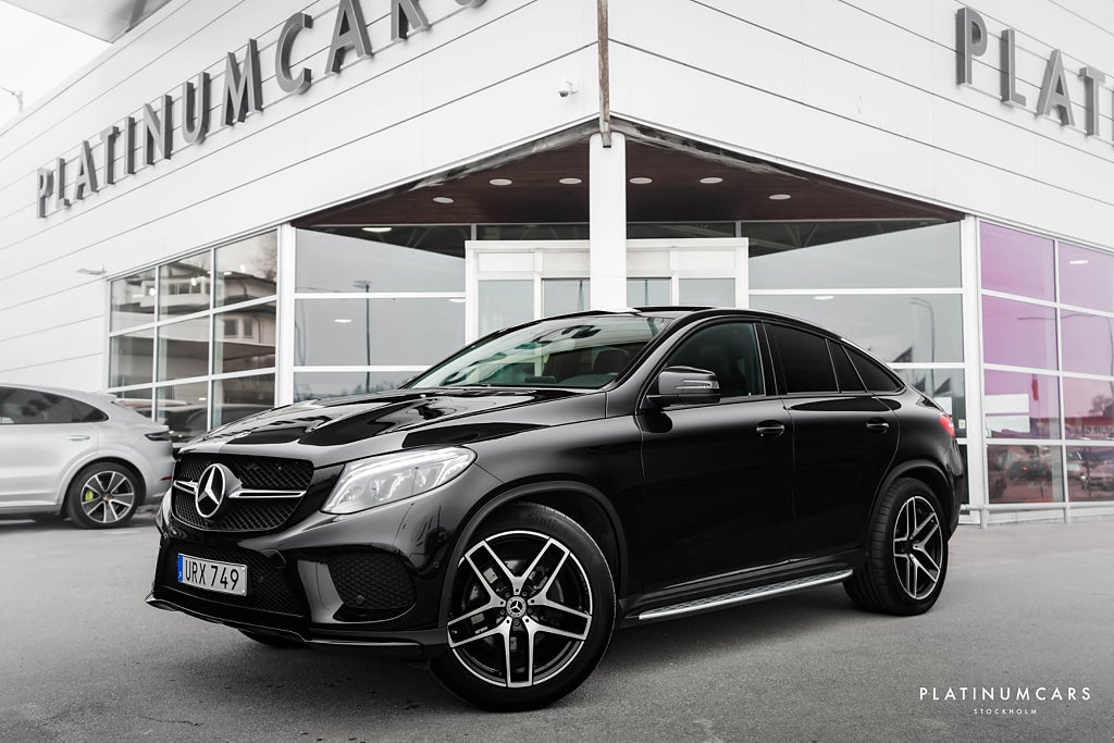 Mercedes-Benz GLE 350 d AMG 4M Coupé / Pano / H&K / Värmare / Sv.Såld