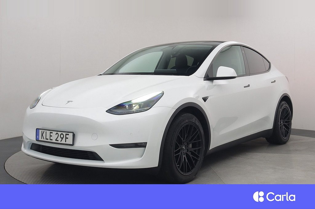 Tesla Model Y Long Range AWD Autopilot Pano Drag V-Hjul