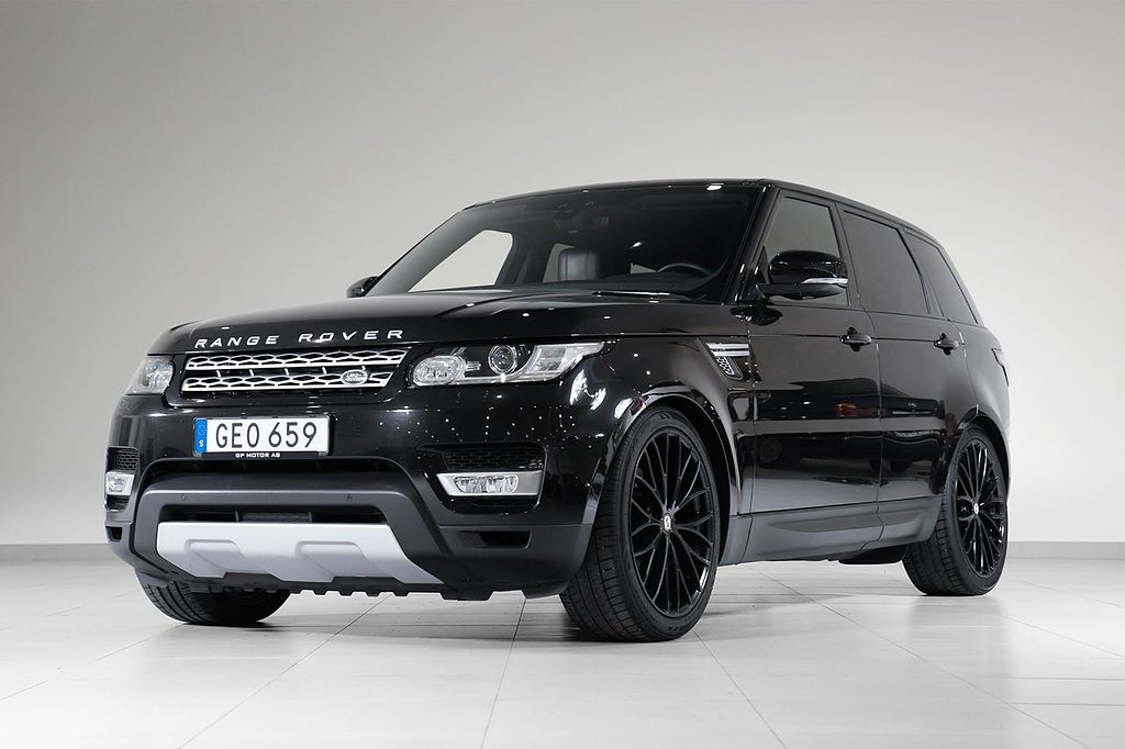 Land Rover Range Rover Sport 3.0 TDV6 4WD HSE - / 22" / Svensksåld / Drag
