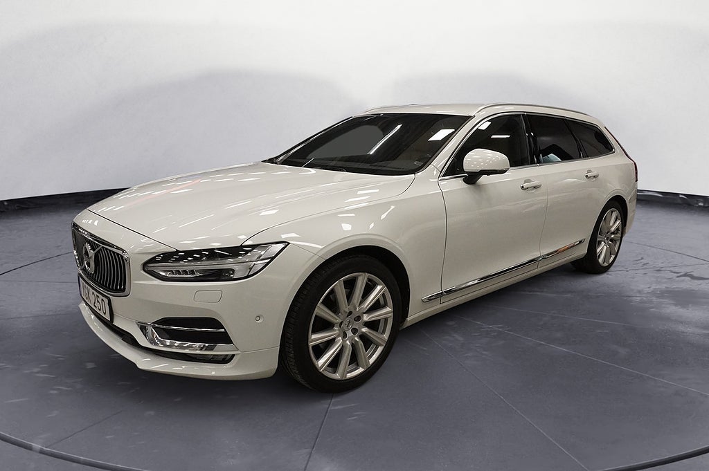 Volvo V90 Ränta 4,95% | T5 Inscription Ljust Skinn Bytt Kamrem, Vinterdäck