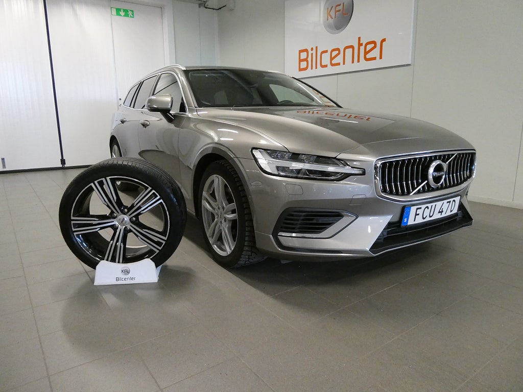 Volvo V60 Recharge T6 AWD Inscription*KFL 10 år 2,99%*Kamera-VOC-Skinn-SoV